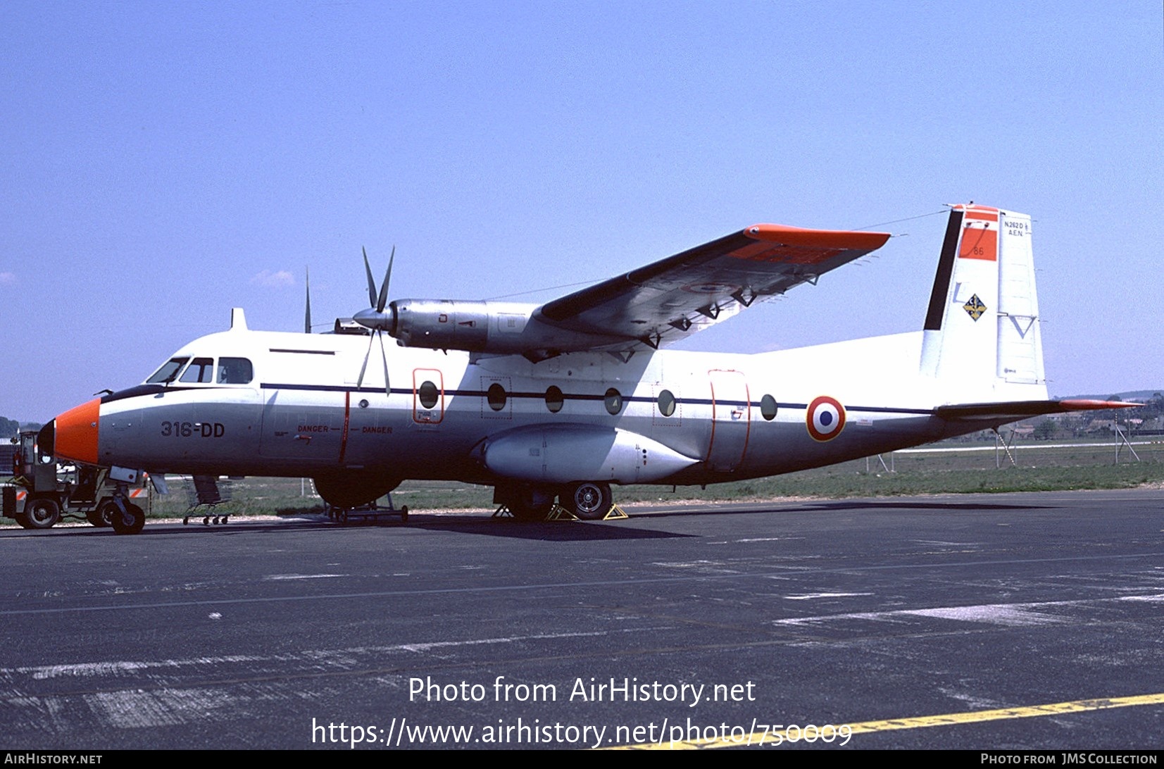 Aircraft Photo of 86 | Aerospatiale N-262D-51 AEN Fregate | France - Air Force | AirHistory.net #750009