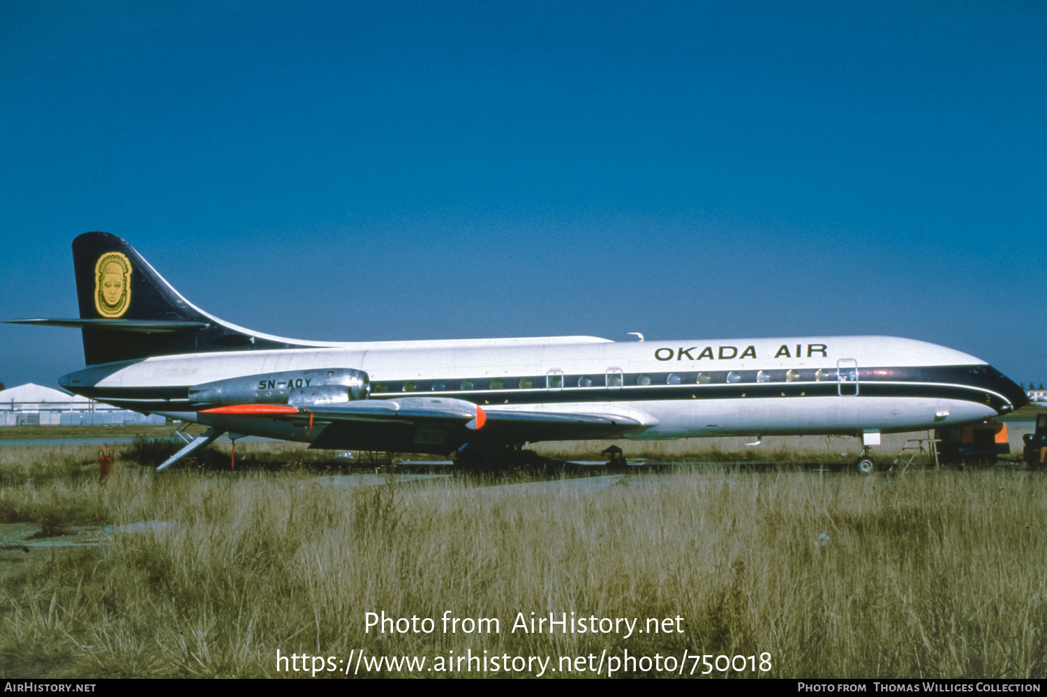 Aircraft Photo of 5N-AOY | Sud SE-210 Caravelle VI-N | Okada Air | AirHistory.net #750018