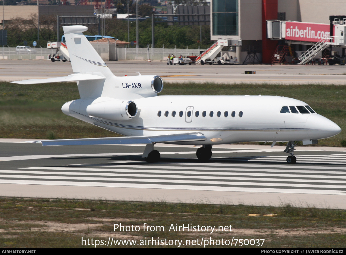 Aircraft Photo of LN-AKR | Dassault Falcon 900EX | AirHistory.net #750037