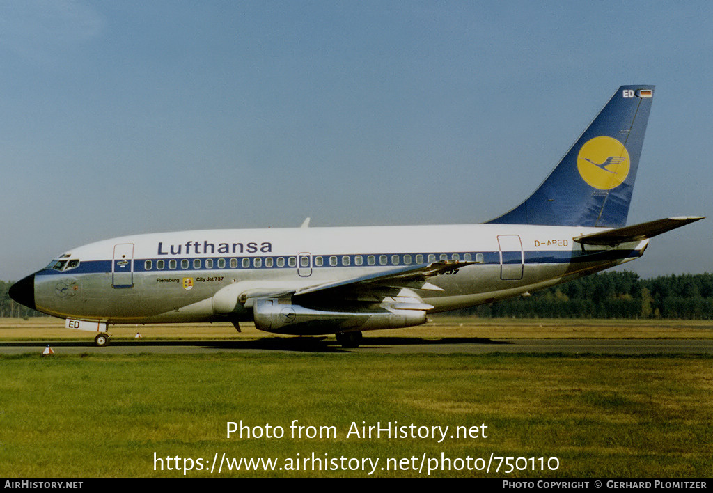 Aircraft Photo of D-ABED | Boeing 737-130 | Lufthansa | AirHistory.net #750110