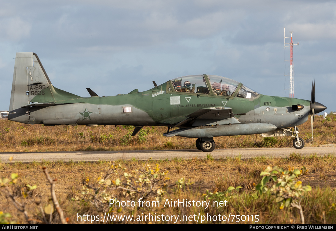 Aircraft Photo of 5926 | Embraer A-29B Super Tucano | Brazil - Air Force | AirHistory.net #750115