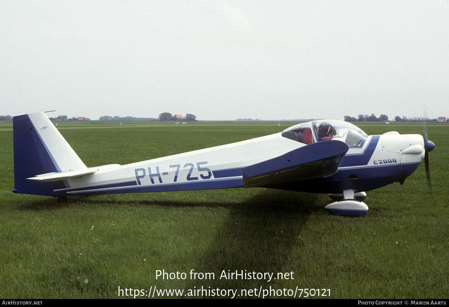 Aircraft Photo of PH-725 | Scheibe SF-25C Falke | AirHistory.net #750121