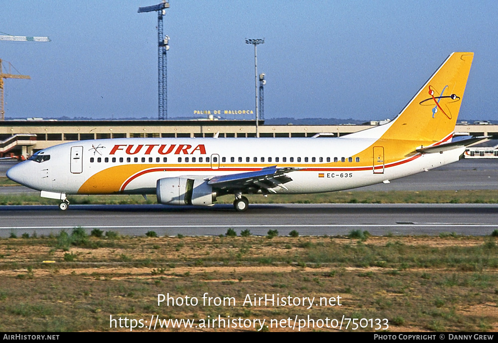 Aircraft Photo of EC-635 | Boeing 737-3Y0 | Futura International Airways | AirHistory.net #750133