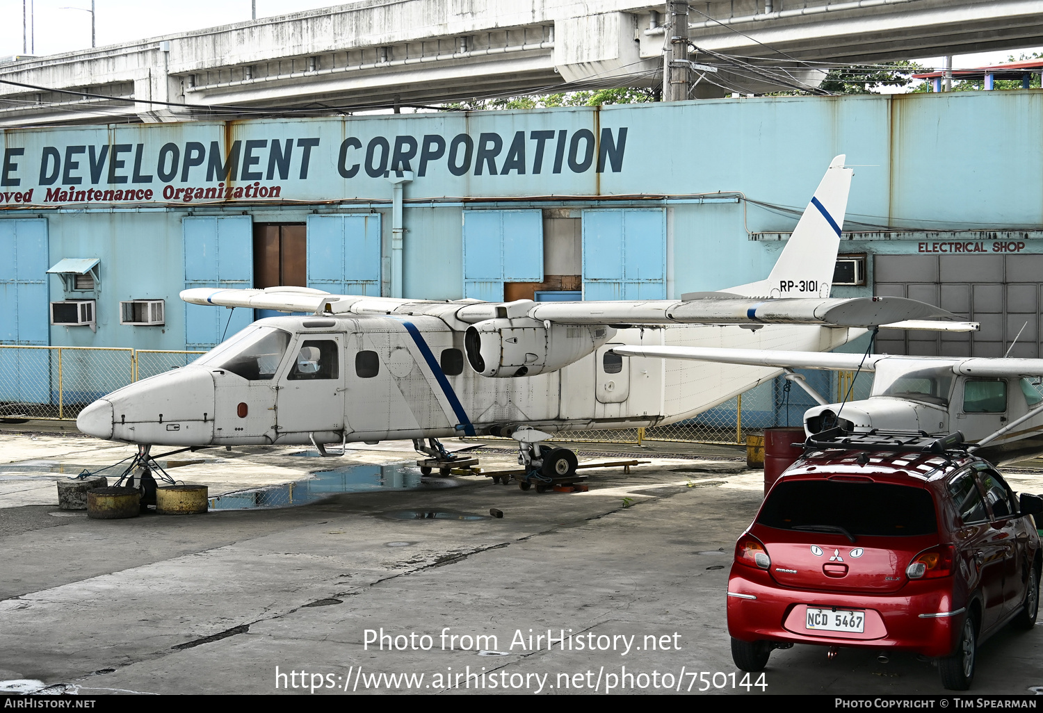 Aircraft Photo of RP-3101 | SIAI-Marchetti SF600 Canguro | AirHistory.net #750144