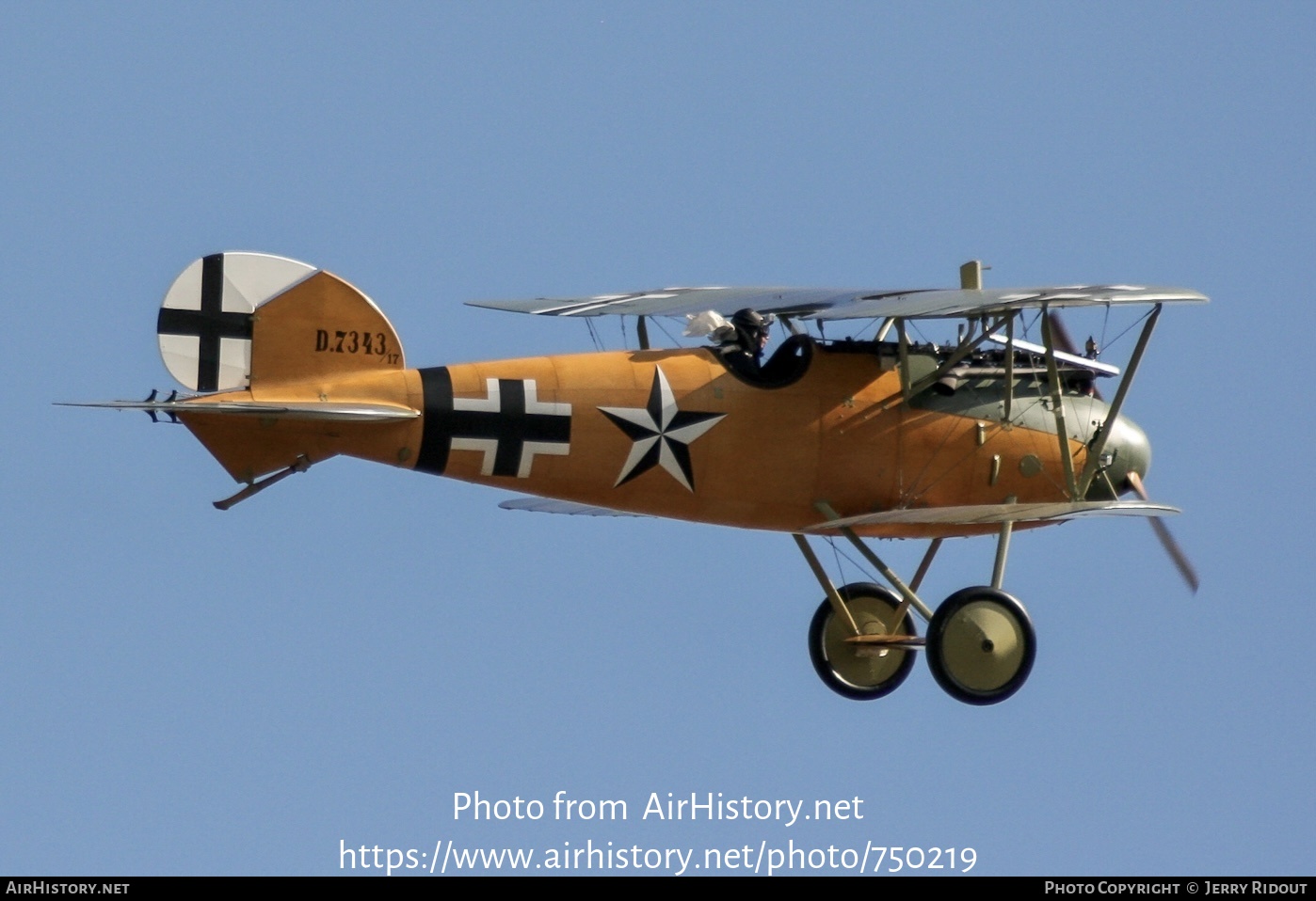 Aircraft Photo of ZK-TVD / D.7343 | Albatros D-Va (Replica) | Germany - Air Force | AirHistory.net #750219