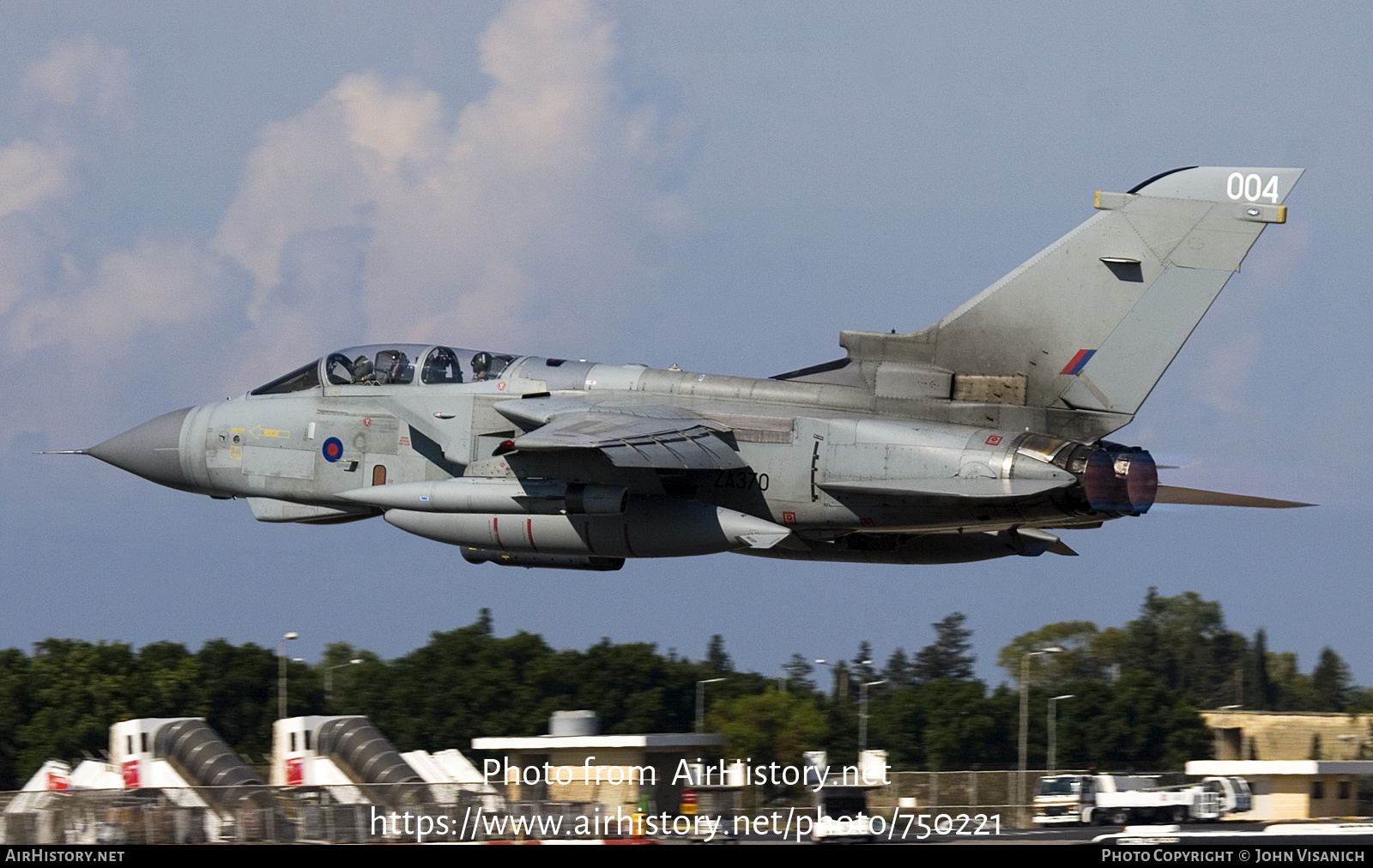 Aircraft Photo of ZA370 | Panavia Tornado GR4A | UK - Air Force | AirHistory.net #750221