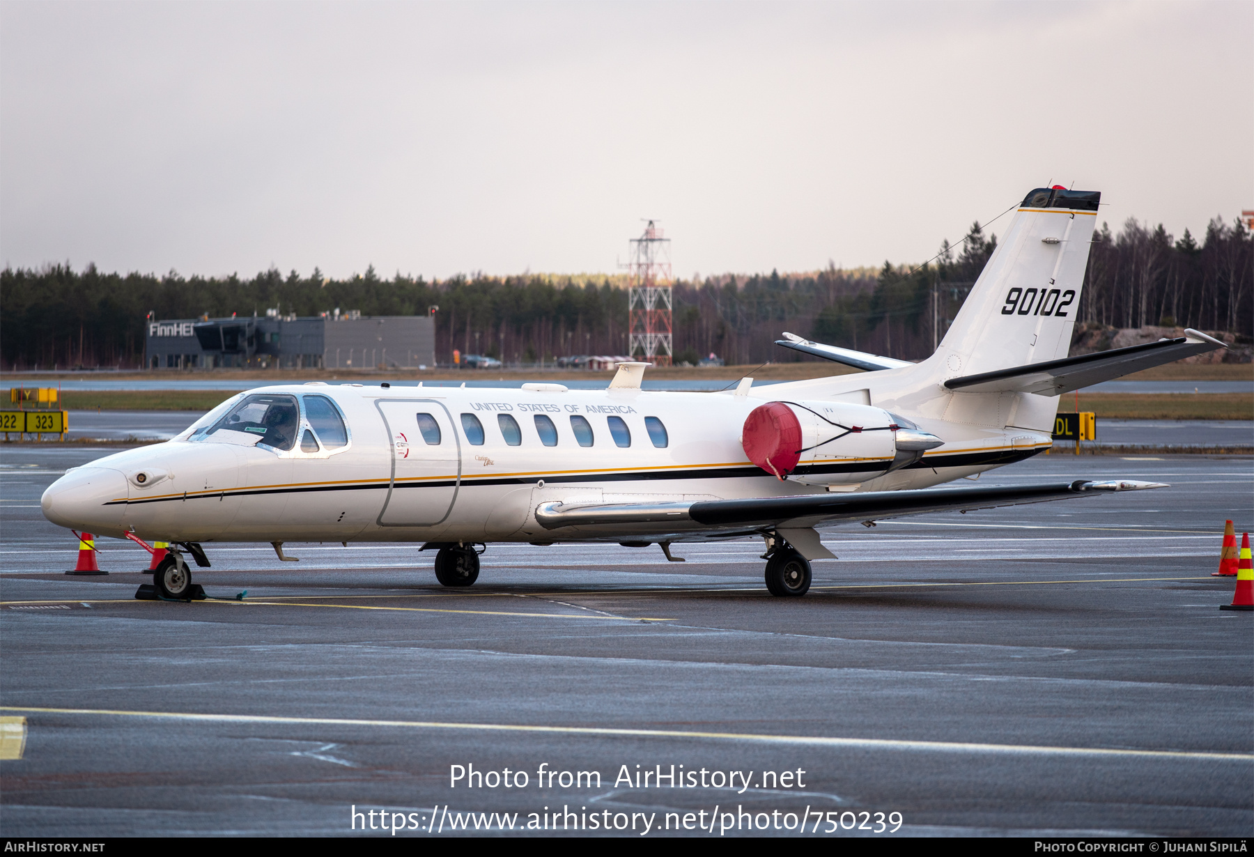 Aircraft Photo of 99-0102 / 90102 | Cessna UC-35A Citation Ultra (560) | USA - Army | AirHistory.net #750239