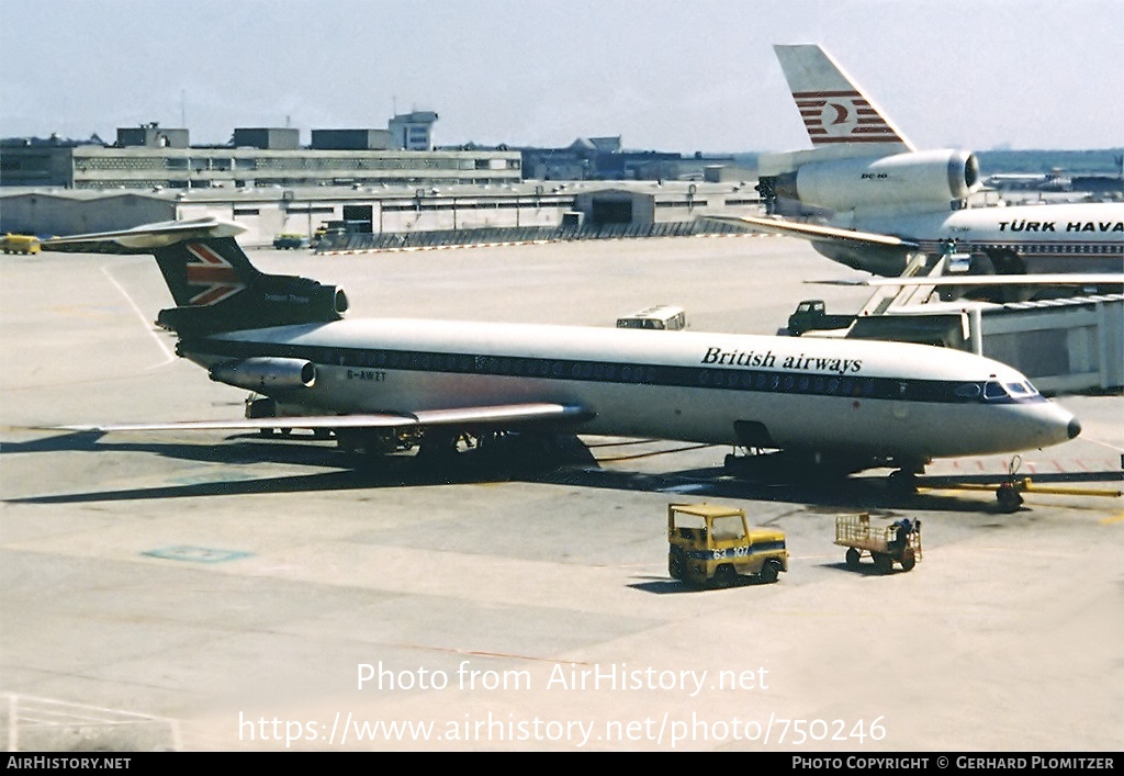 Aircraft Photo of G-AWZT | Hawker Siddeley HS-121 Trident 3B | British Airways | AirHistory.net #750246