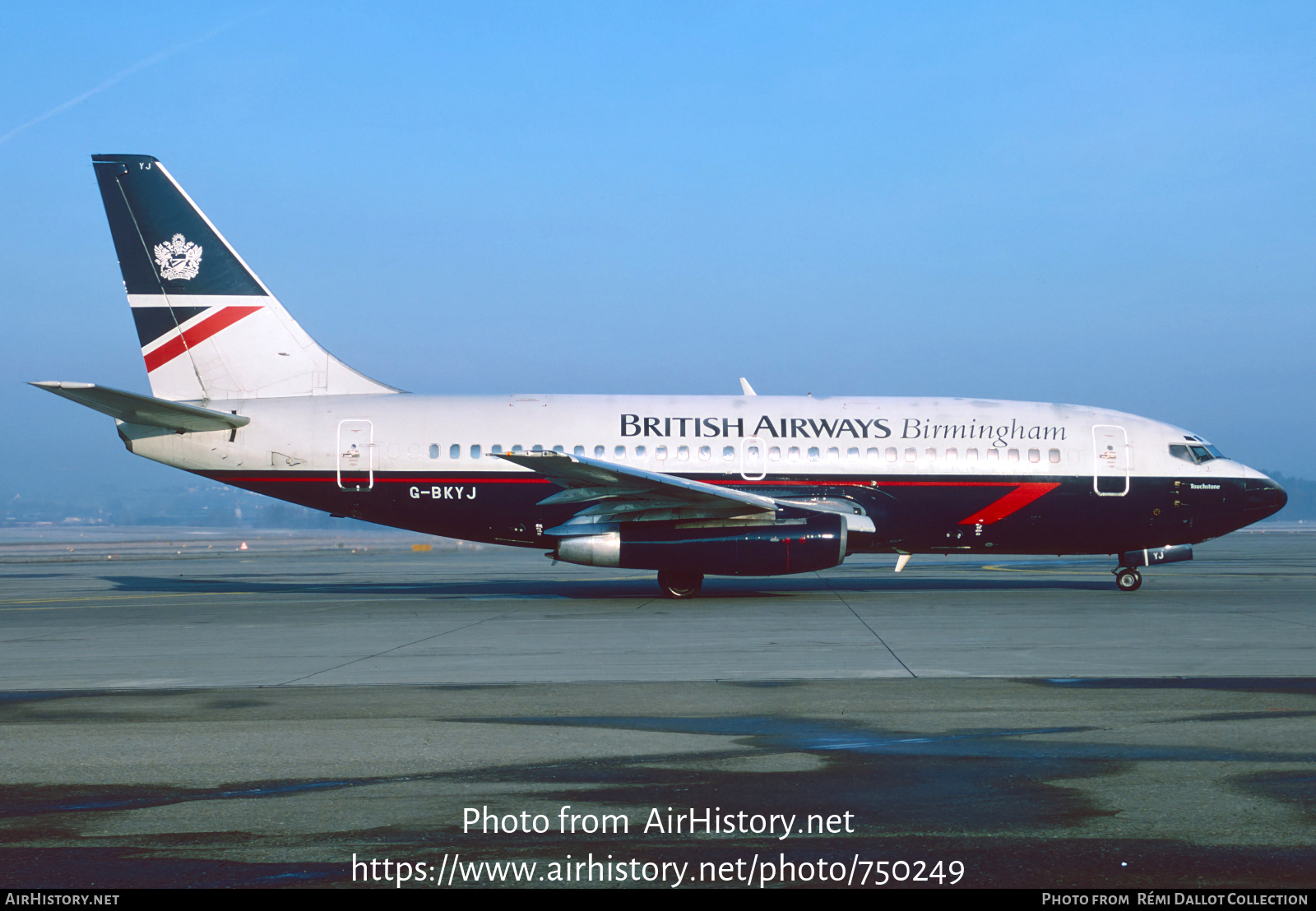 Aircraft Photo of G-BKYJ | Boeing 737-236/Adv | British Airways Birmingham | AirHistory.net #750249