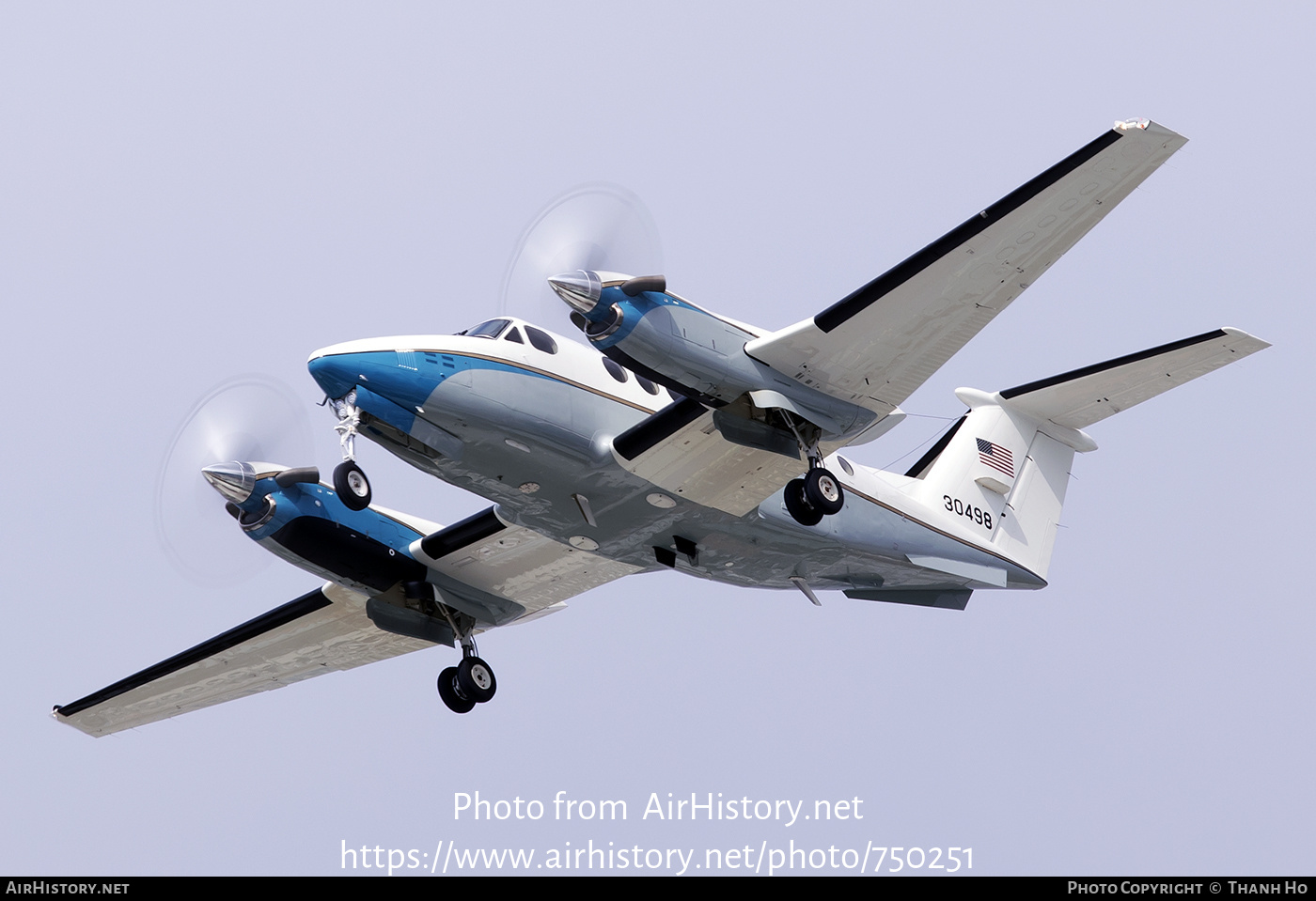 Aircraft Photo of 83-0498 / 30498 | Beech C-12D Huron | USA - Air Force | AirHistory.net #750251