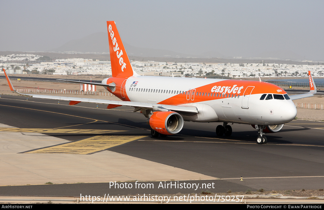 Aircraft Photo of OE-IBF | Airbus A320-214 | EasyJet | AirHistory.net #750257