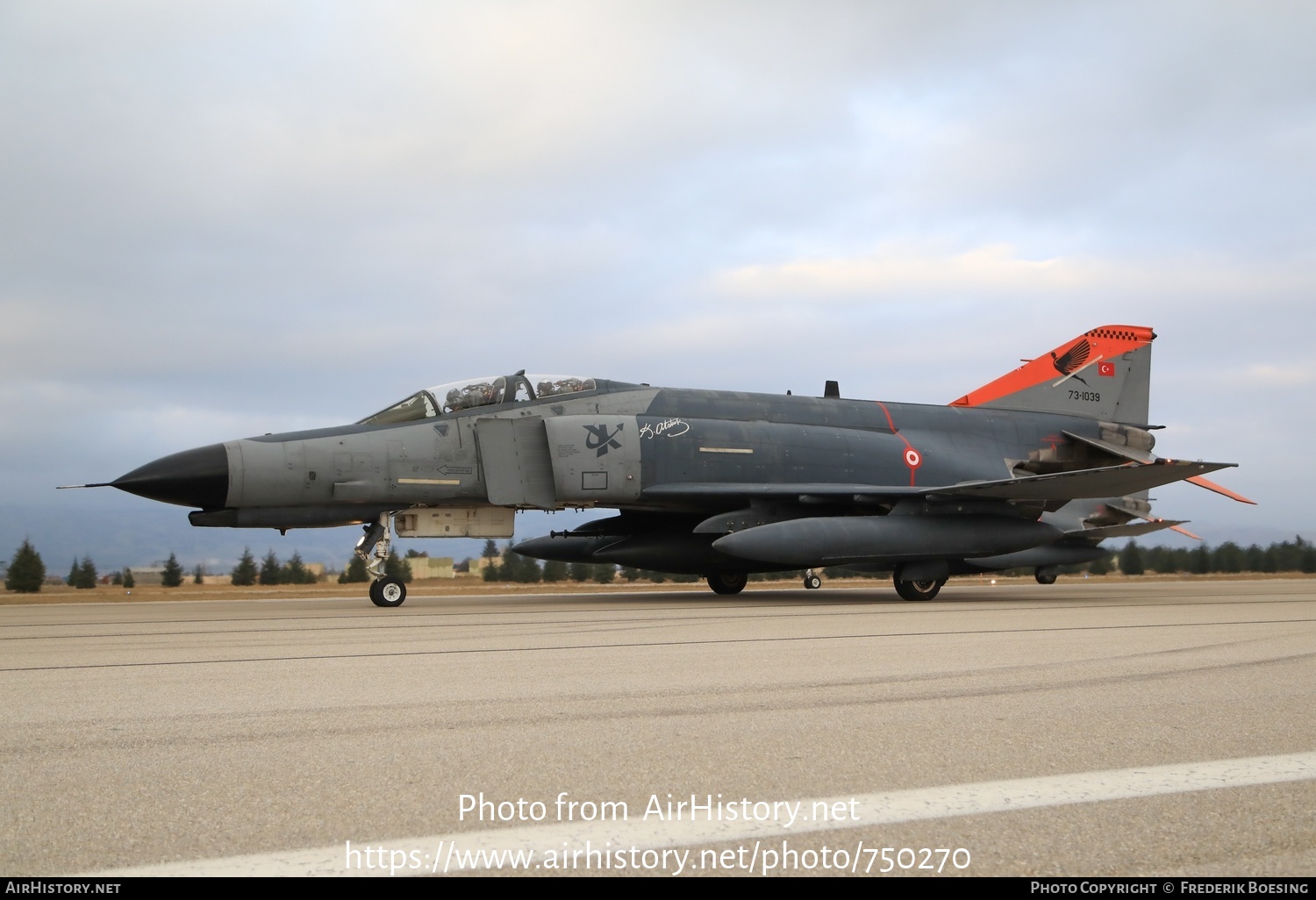 Aircraft Photo of 73-1039 | McDonnell Douglas F-4E Terminator 2020 | Turkey - Air Force | AirHistory.net #750270