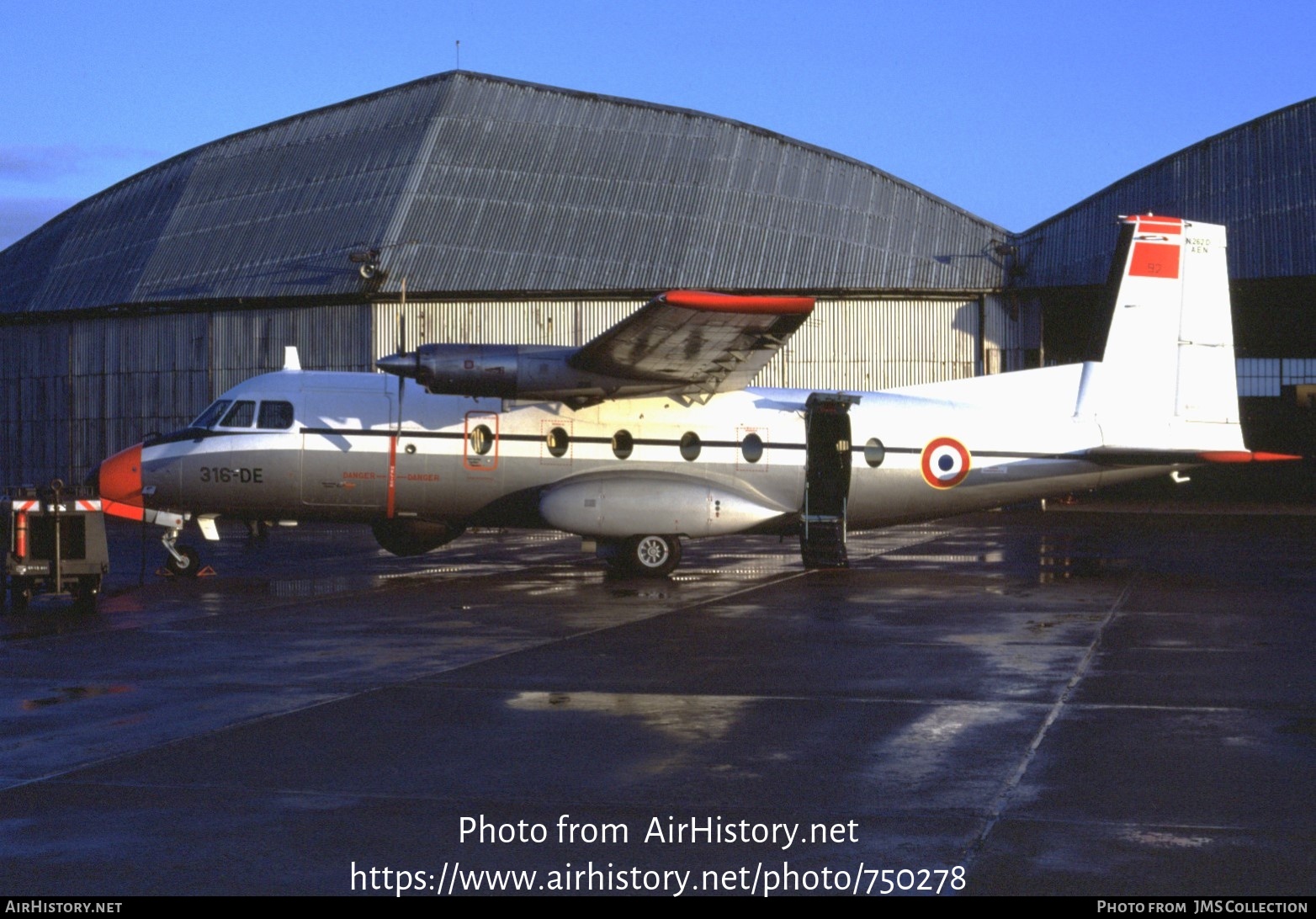 Aircraft Photo of 92 | Aerospatiale N-262D-51 AEN Fregate | France - Air Force | AirHistory.net #750278