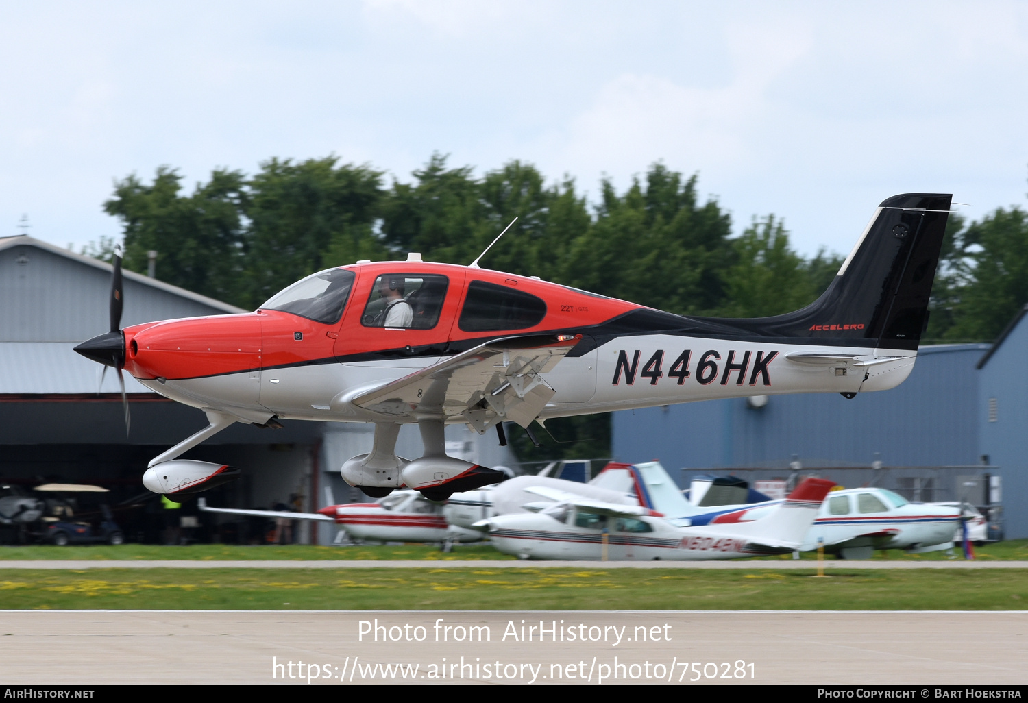 Aircraft Photo of N446HK | Cirrus SR-22T G5-GTS Accelero | AirHistory.net #750281