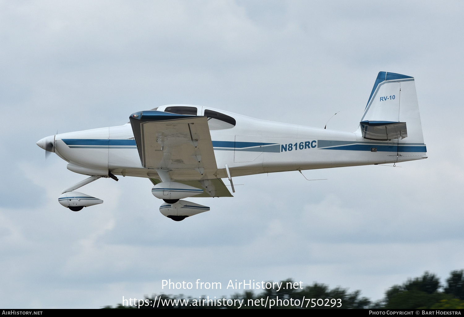 Aircraft Photo of N816RC | Van's RV-10 | AirHistory.net #750293