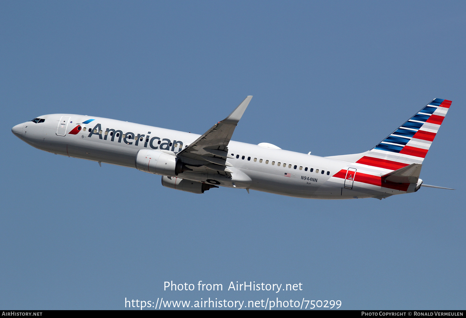 Aircraft Photo of N944NN | Boeing 737-823 | American Airlines | AirHistory.net #750299