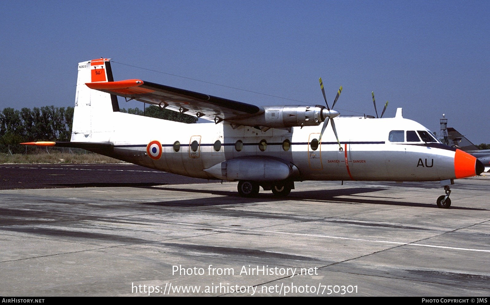 Aircraft Photo of 94 | Aerospatiale N-262D-51 Fregate | France - Air Force | AirHistory.net #750301