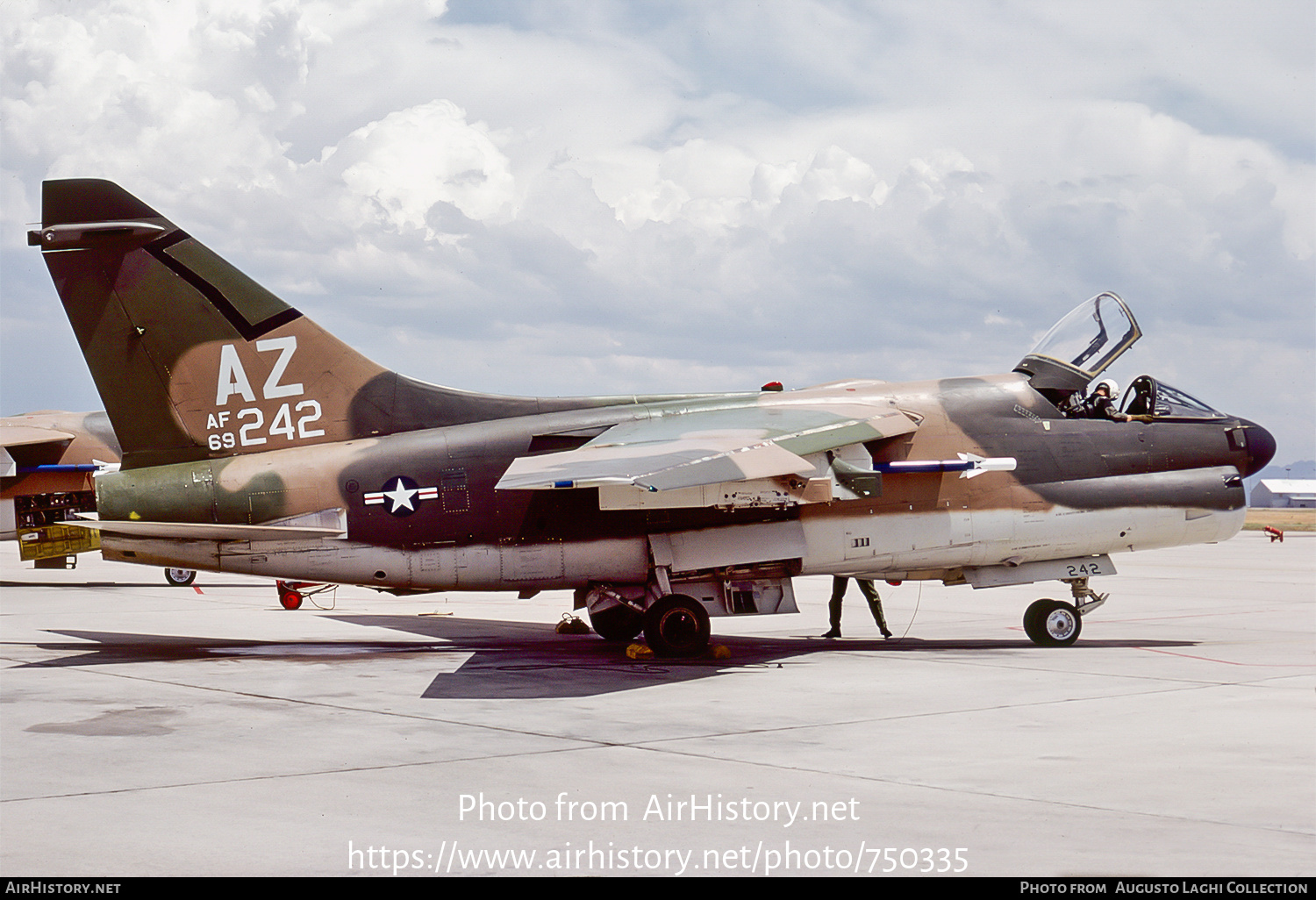 Aircraft Photo of 69-6242 / AF72-242 | LTV A-7D Corsair II | USA - Air Force | AirHistory.net #750335