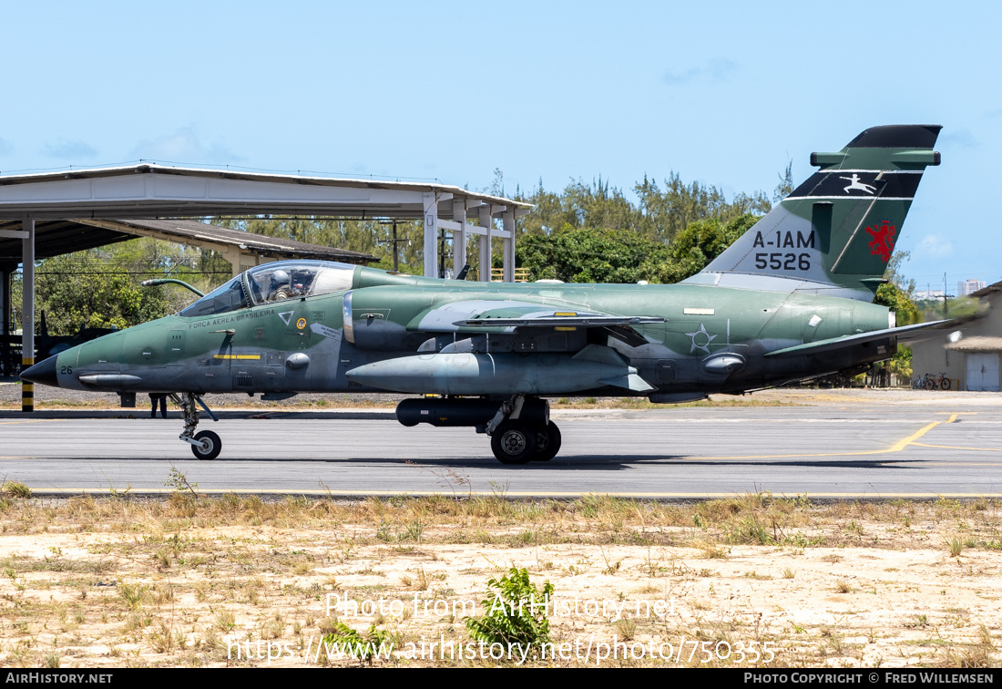 Aircraft Photo of 5526 | AMX International A-1AM | Brazil - Air Force | AirHistory.net #750355