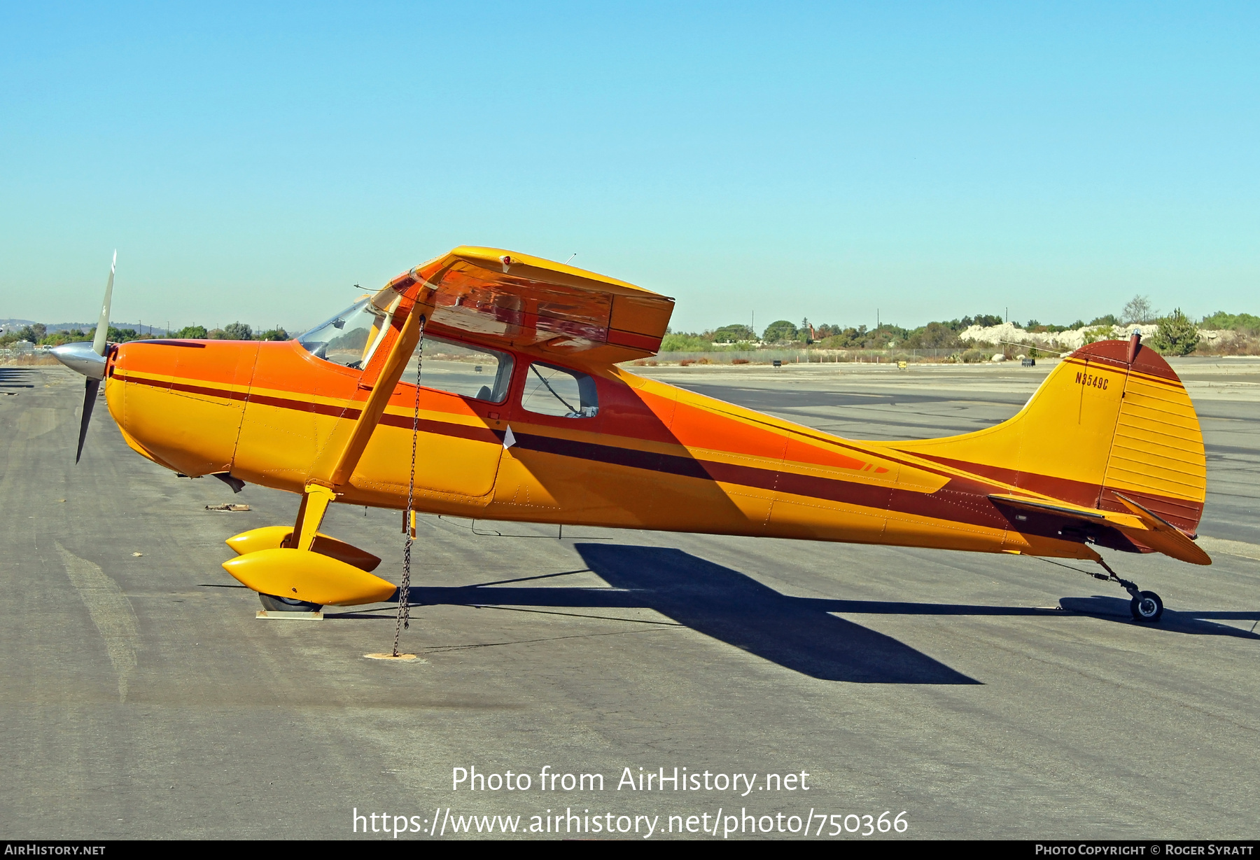 Aircraft Photo of N3549C | Cessna 170B | AirHistory.net #750366