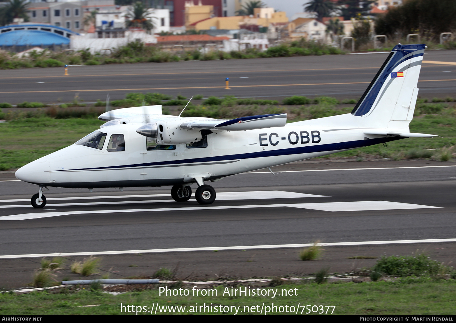 Aircraft Photo of EC-OBB | Vulcanair P-68C | AirHistory.net #750377