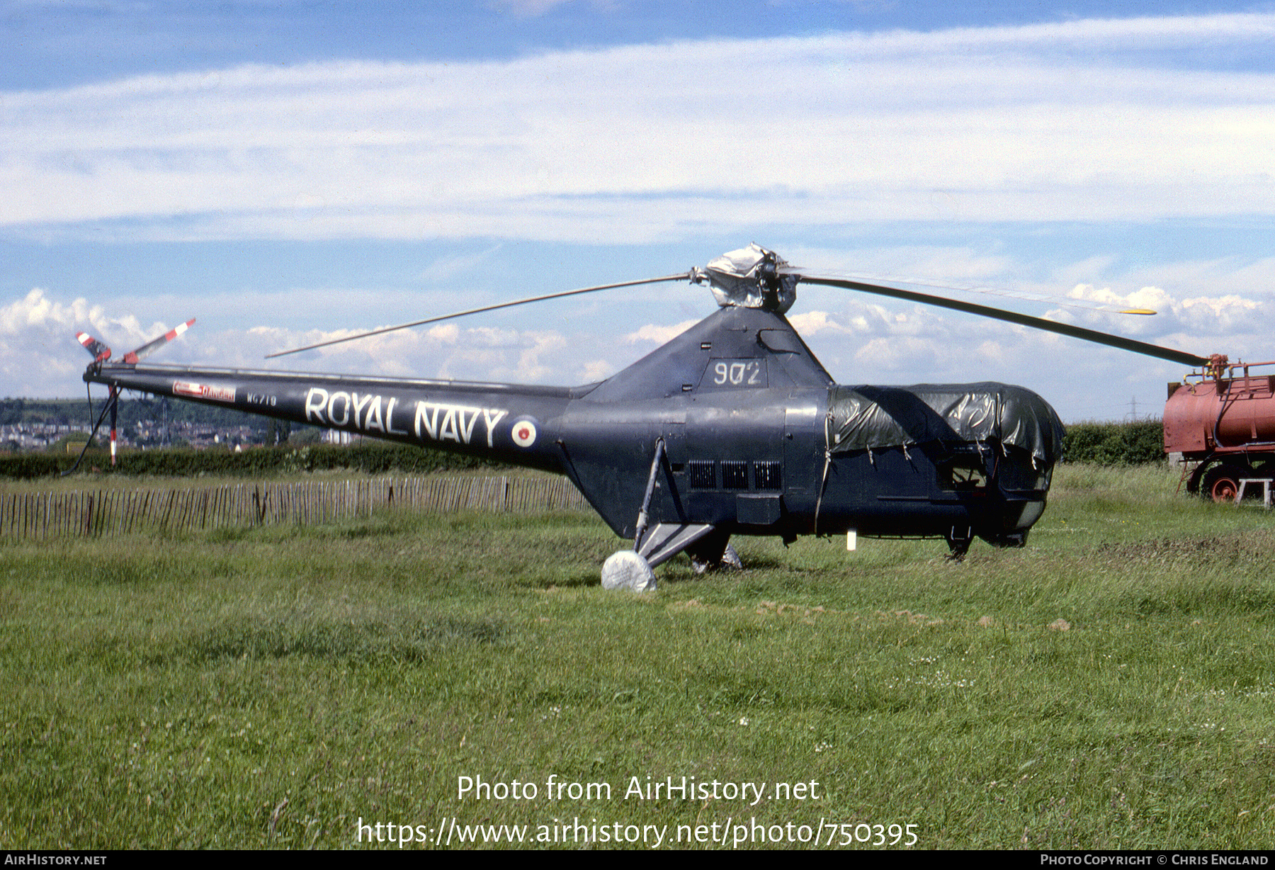 Aircraft Photo of WG719 | Westland WS-51 Dragonfly HR.5 | UK - Navy | AirHistory.net #750395