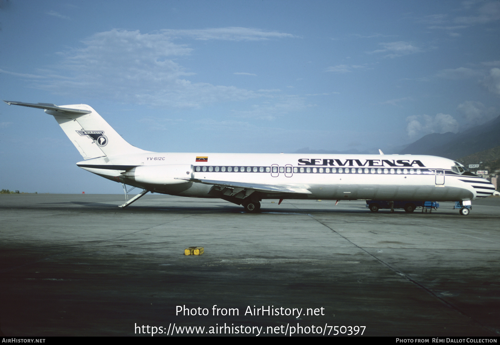 Aircraft Photo of YV-612C | Douglas DC-9-32 | Servivensa | AirHistory.net #750397