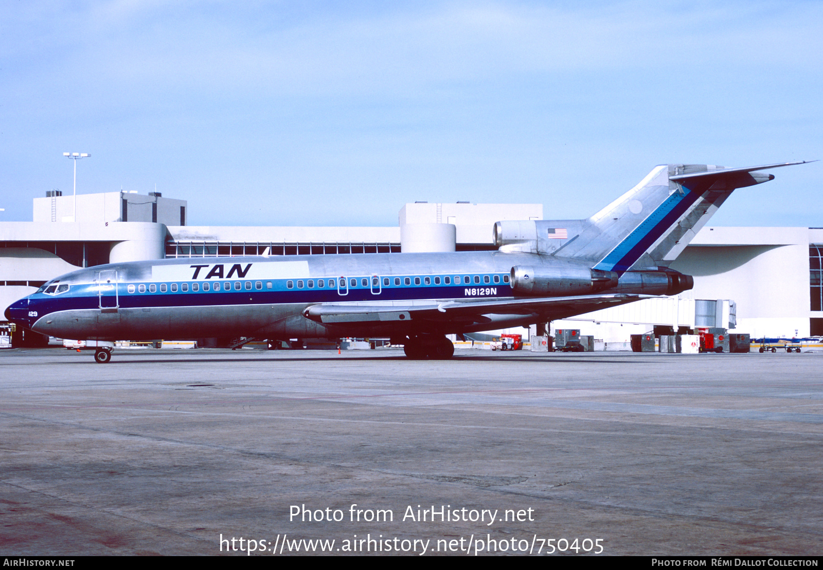 Aircraft Photo of N8129N | Boeing 727-25 | TAN - Transportes Aereos Nacionales | AirHistory.net #750405