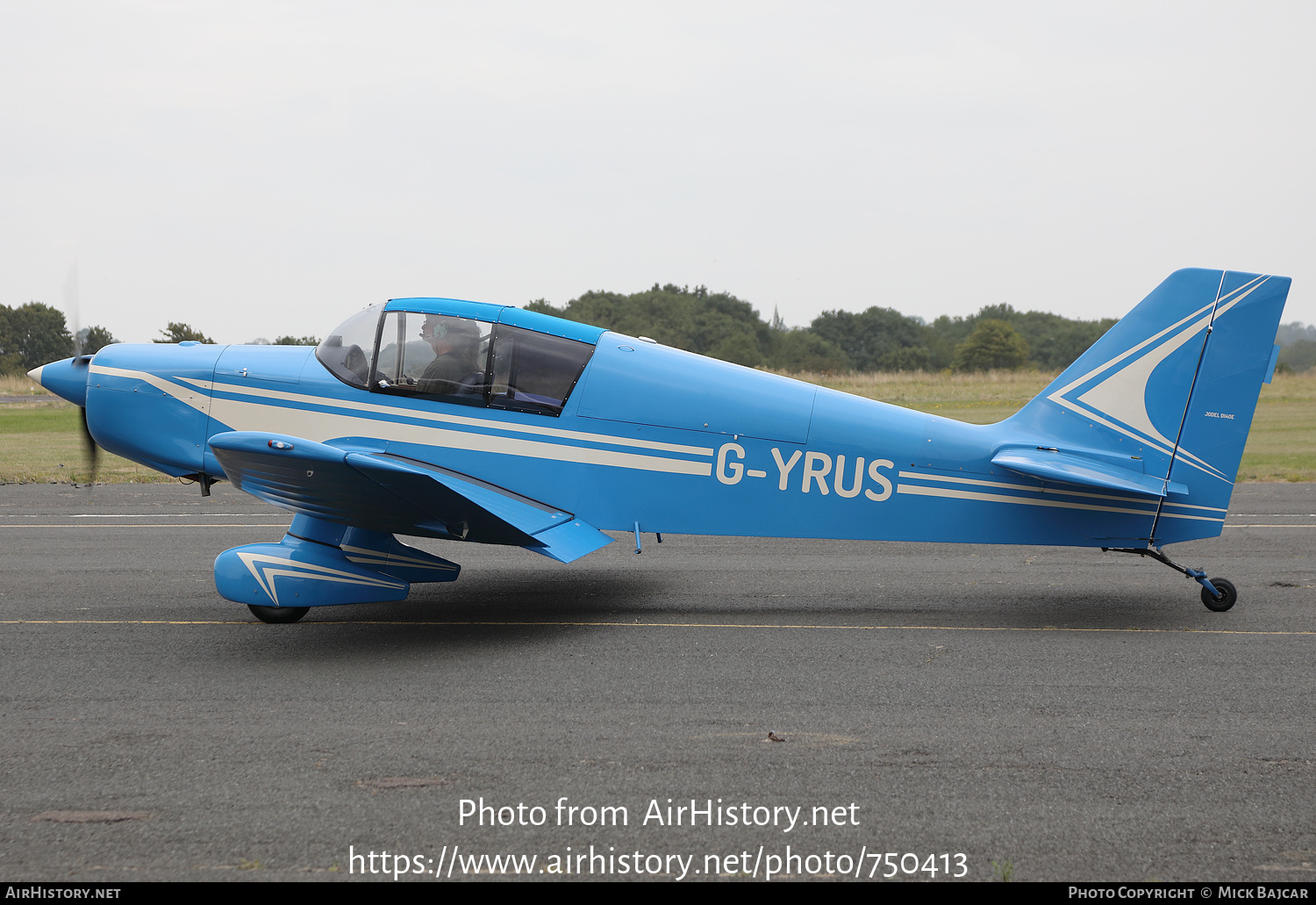 Aircraft Photo of G-YRUS | Jodel D-140E Mousquetaire IV | AirHistory.net #750413