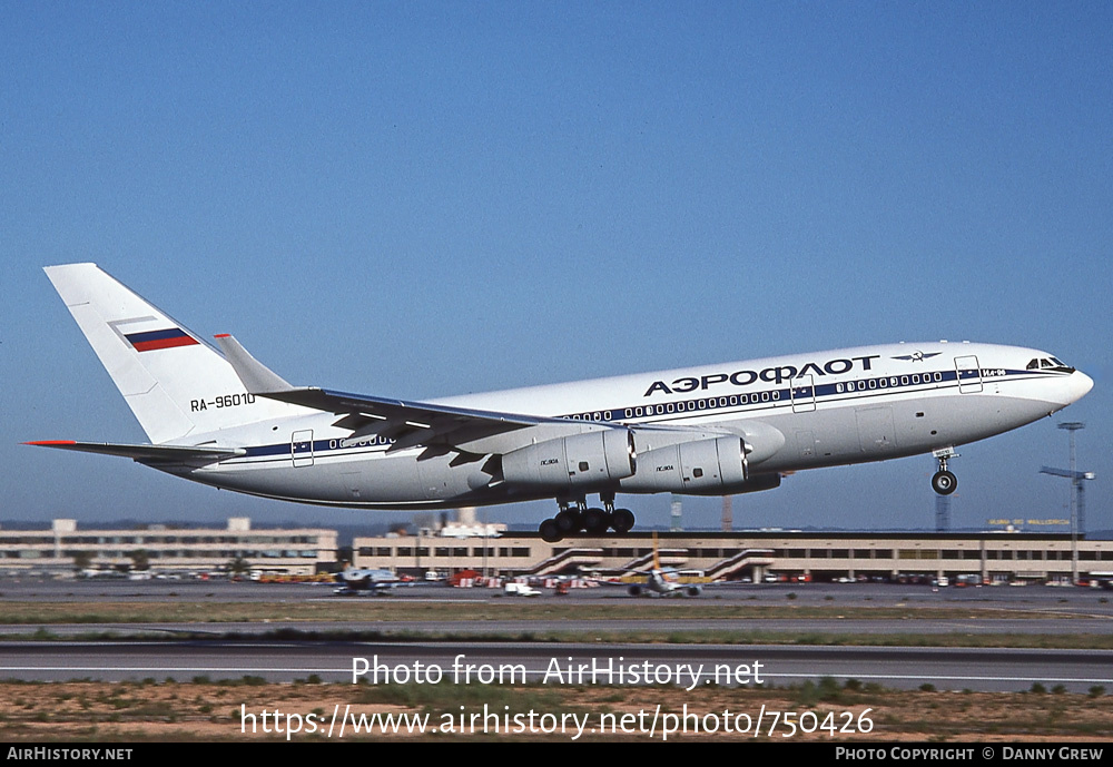 Aircraft Photo of RA-96010 | Ilyushin Il-96-300 | Aeroflot | AirHistory.net #750426