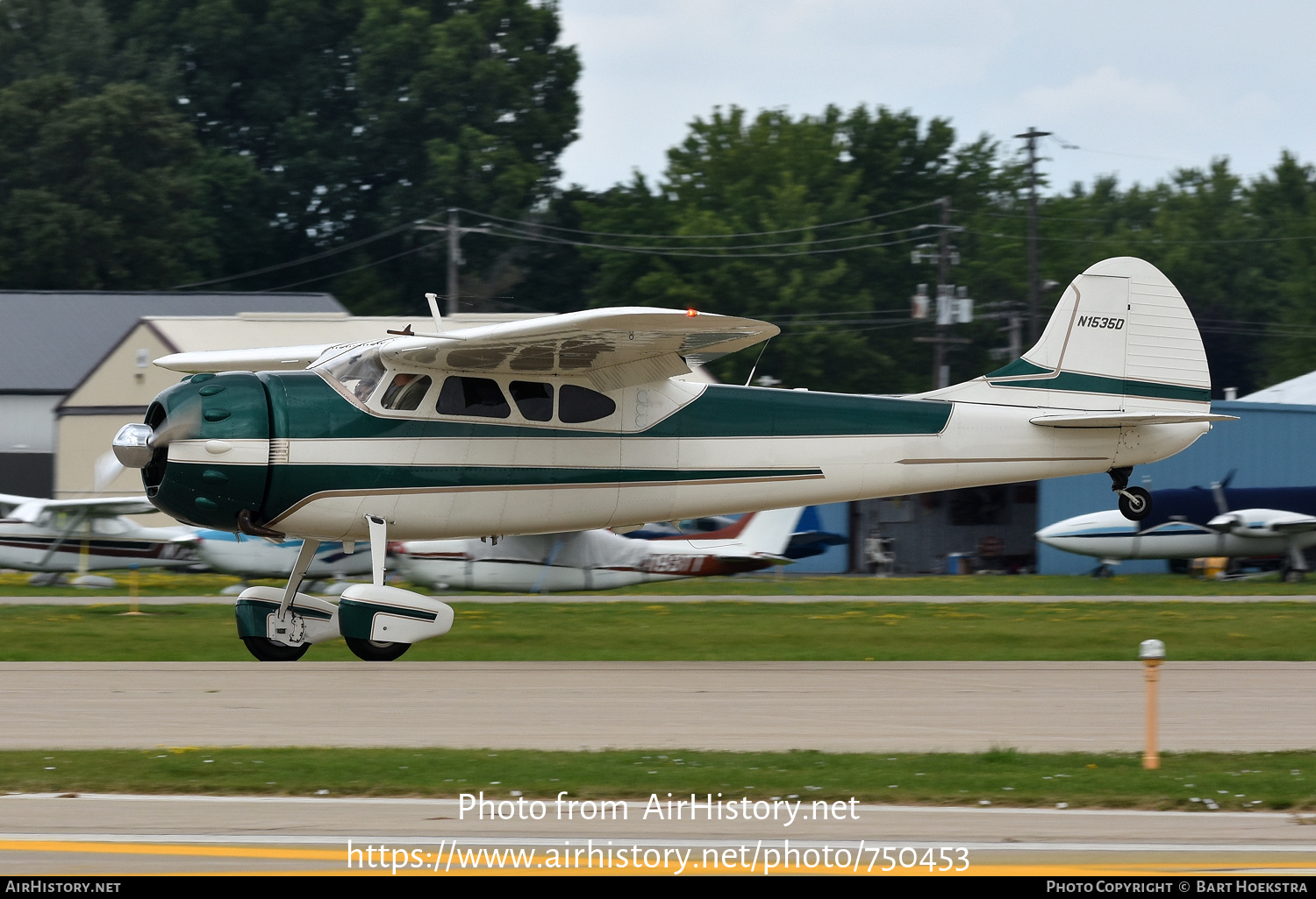 Aircraft Photo of N1535D | Cessna 190 | AirHistory.net #750453