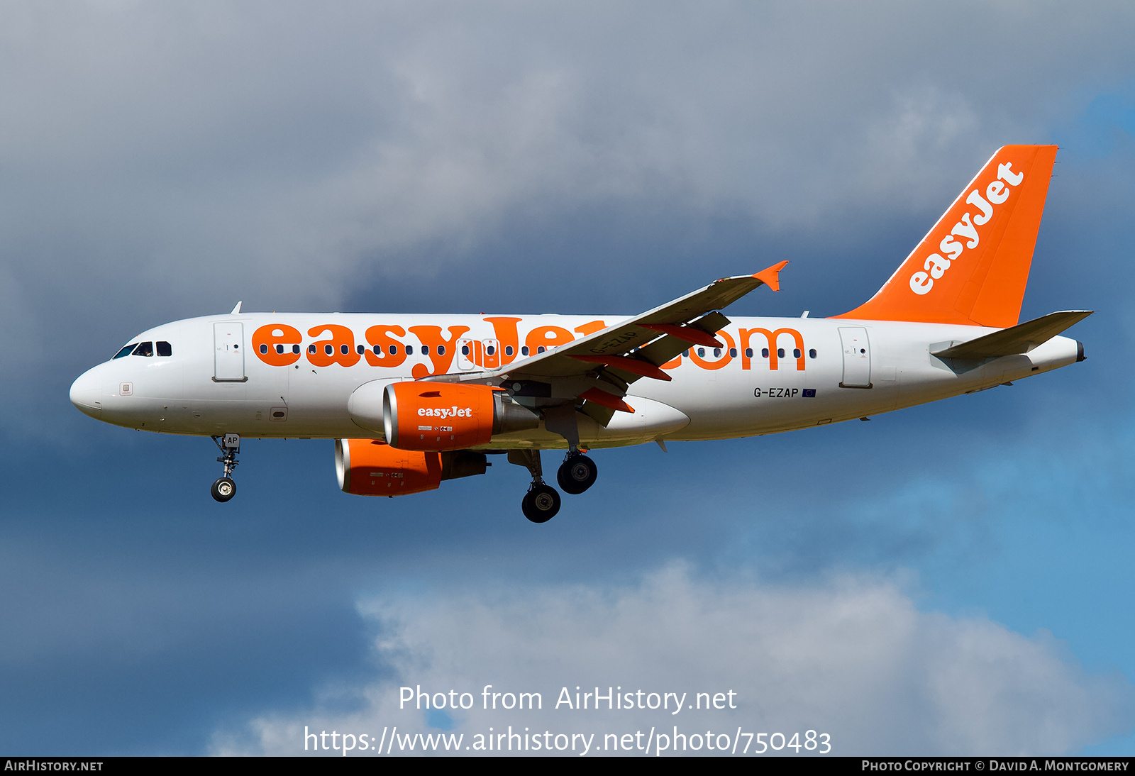 Aircraft Photo of G-EZAP | Airbus A319-111 | EasyJet | AirHistory.net #750483