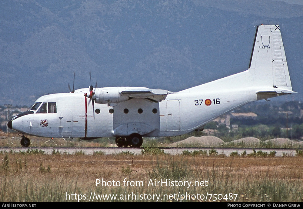 Aircraft Photo of T.12B-69 | CASA C-212-100 Aviocar | Spain - Air Force | AirHistory.net #750487