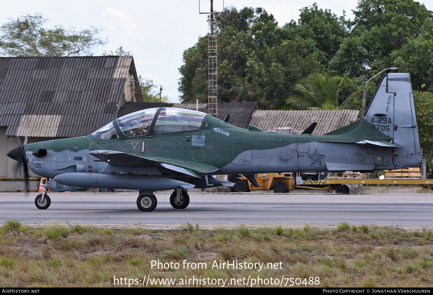 Aircraft Photo of 5705 | Embraer A-29A Super Tucano | Brazil - Air Force | AirHistory.net #750488