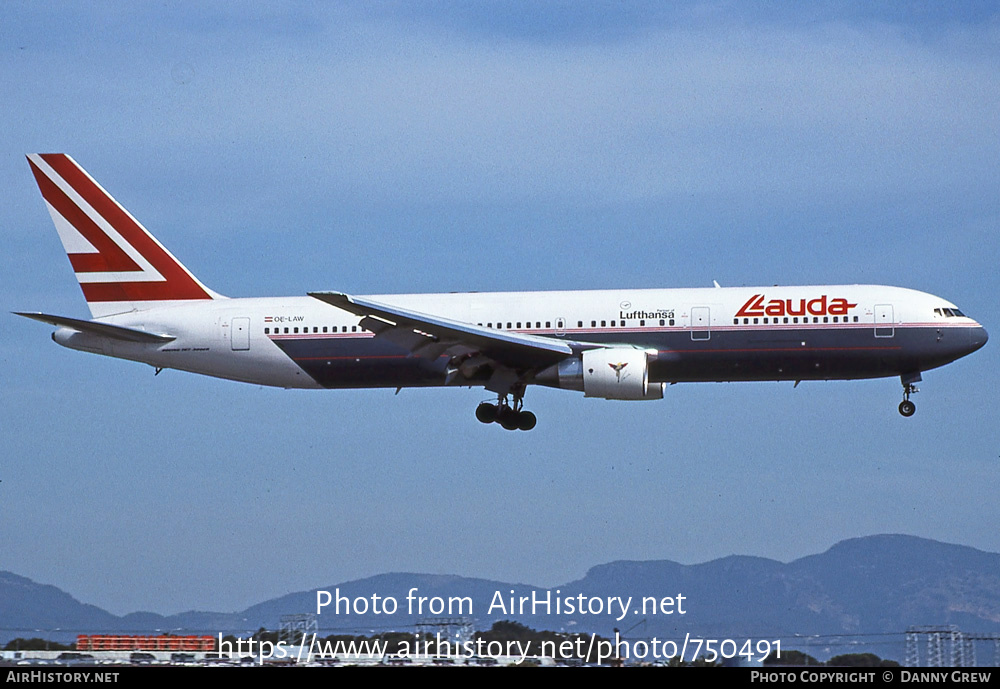 Aircraft Photo of OE-LAW | Boeing 767-3Z9/ER | Lauda Air | AirHistory.net #750491