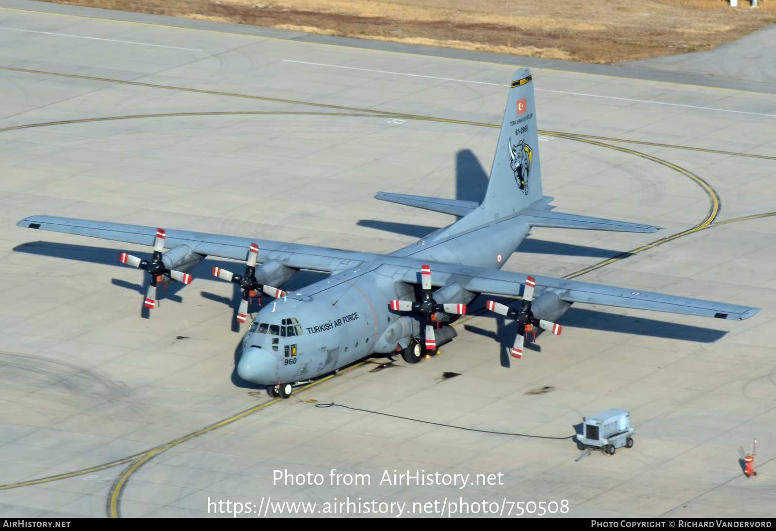 Aircraft Photo of 61-0960 | Lockheed C-130B Hercules (L-282) | Turkey - Air Force | AirHistory.net #750508