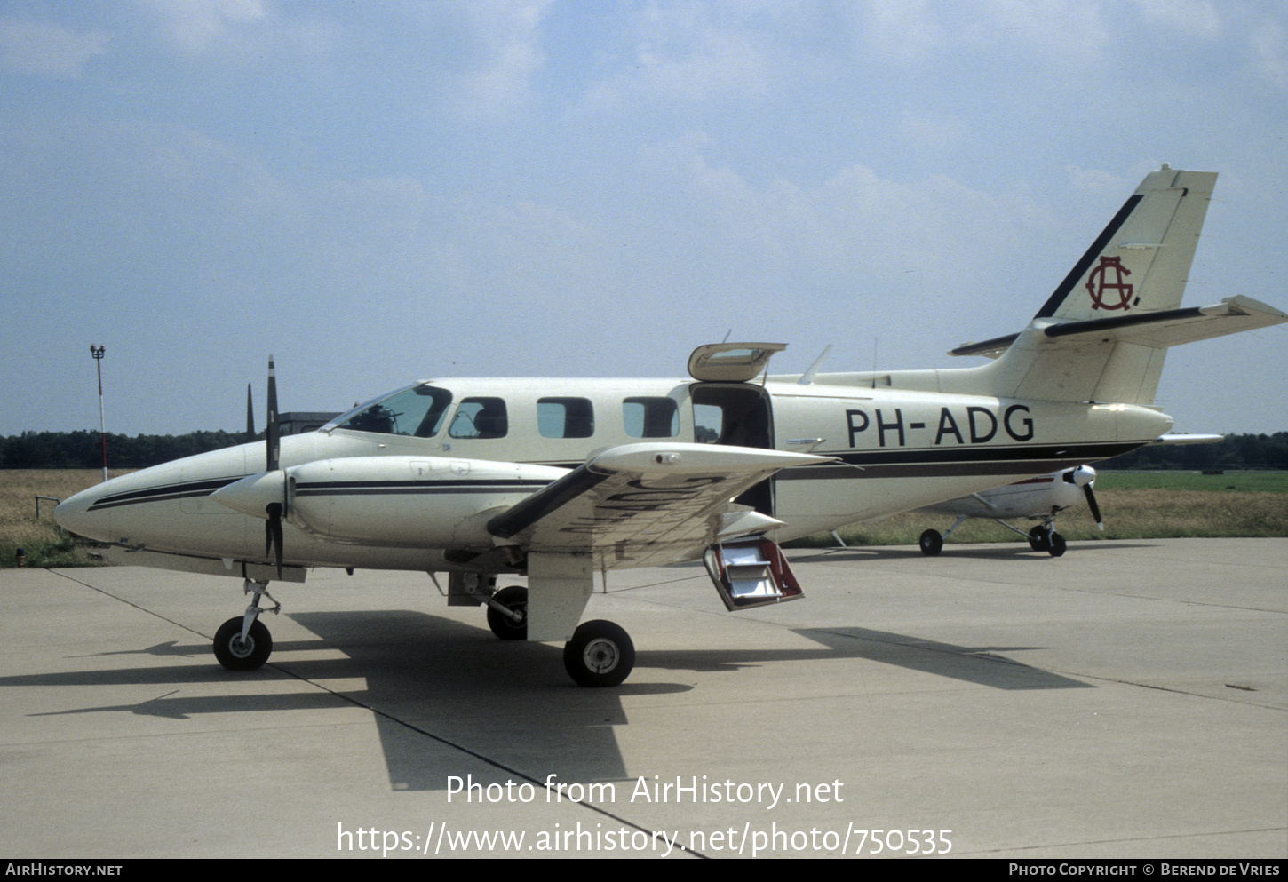 Aircraft Photo of PH-ADG | Cessna T303 Crusader | Aviation Service Holland | AirHistory.net #750535