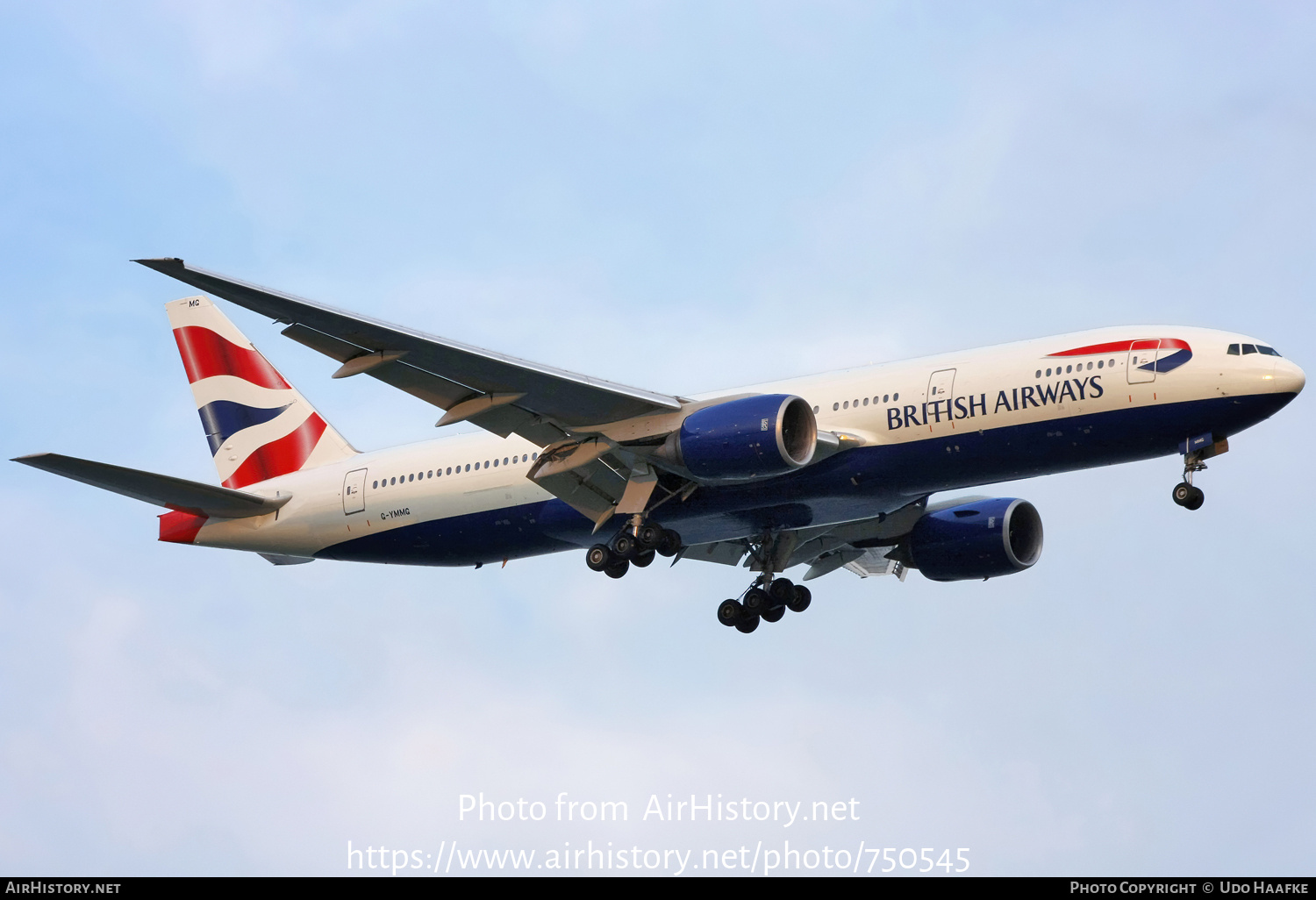 Aircraft Photo of G-YMMG | Boeing 777-236/ER | British Airways | AirHistory.net #750545