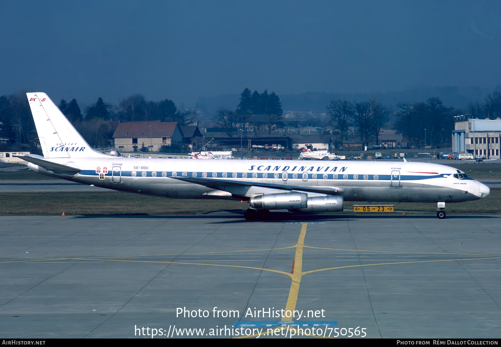 Aircraft Photo of SE-DDU | McDonnell Douglas DC-8-62 | Scandinavian Airlines - SAS | AirHistory.net #750565