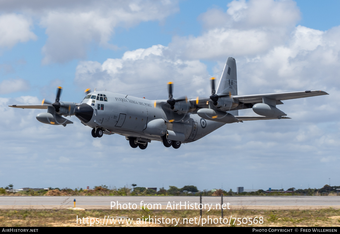 Aircraft Photo of 393 | Lockheed KC-130H Hercules (L-382) | Peru - Air Force | AirHistory.net #750568