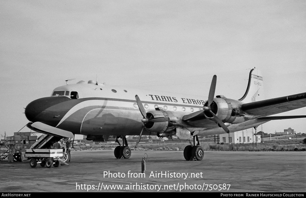 Aircraft Photo of EC-BCJ | Douglas DC-4-1009 | Trans Europa | AirHistory.net #750587