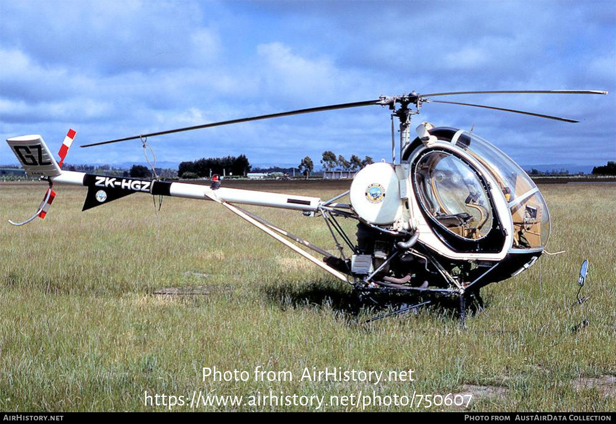 Aircraft Photo of ZK-HGZ | Hughes 300 (269B) | AirHistory.net #750607