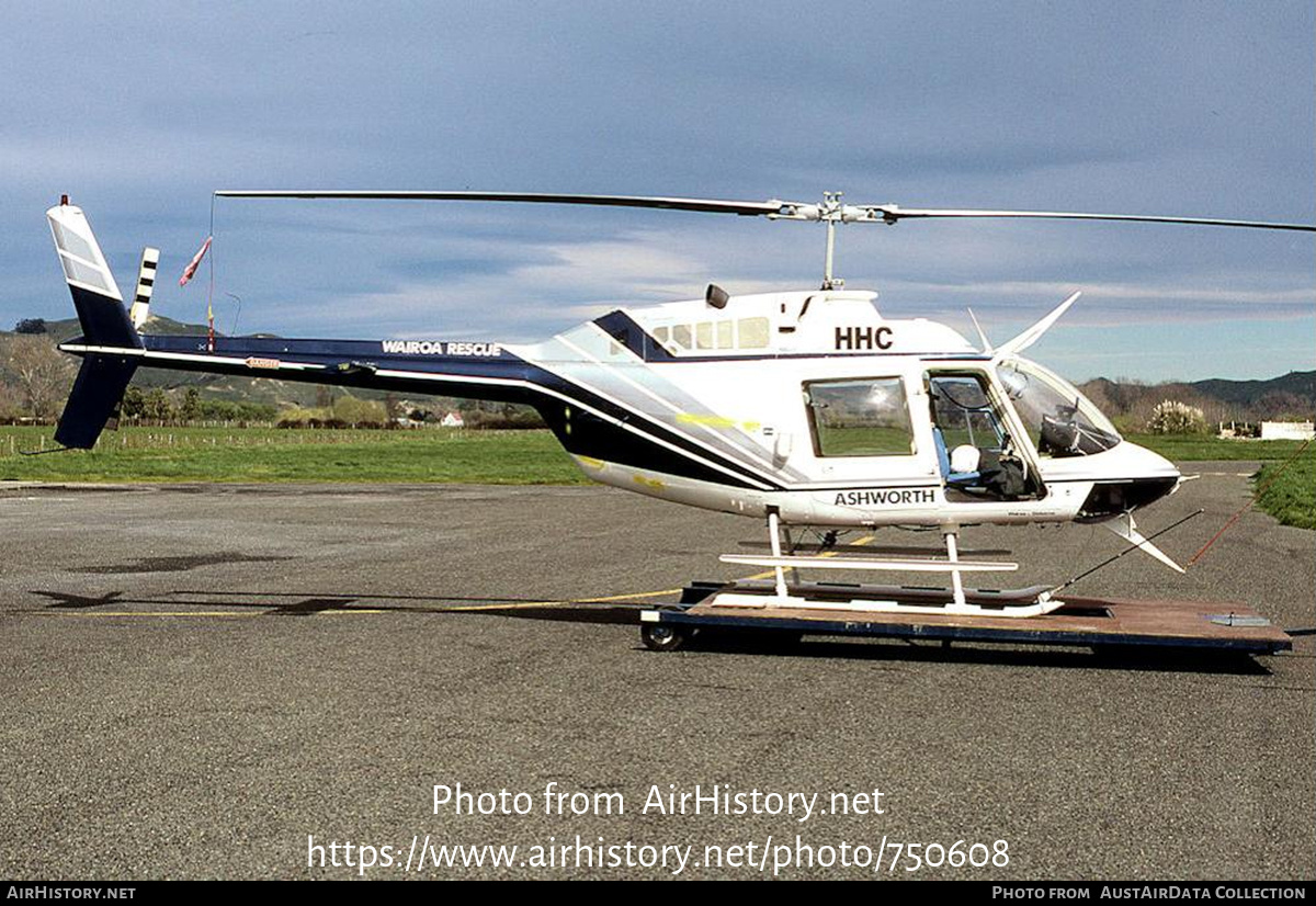 Aircraft Photo of ZK-HHC / HHC | Bell 206B-2 JetRanger II | Ashworth Aerial Photography | AirHistory.net #750608