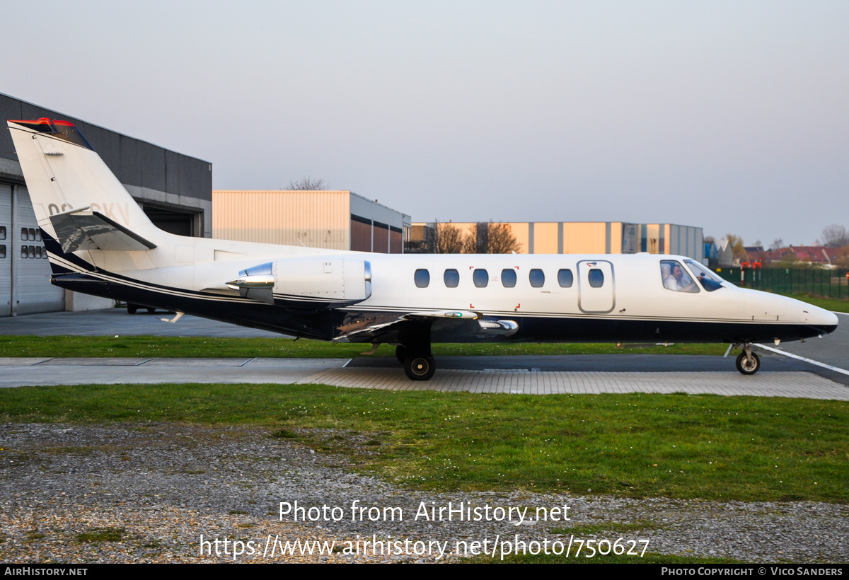 Aircraft Photo of OO-SKV | Cessna 560 Citation V | AirHistory.net #750627