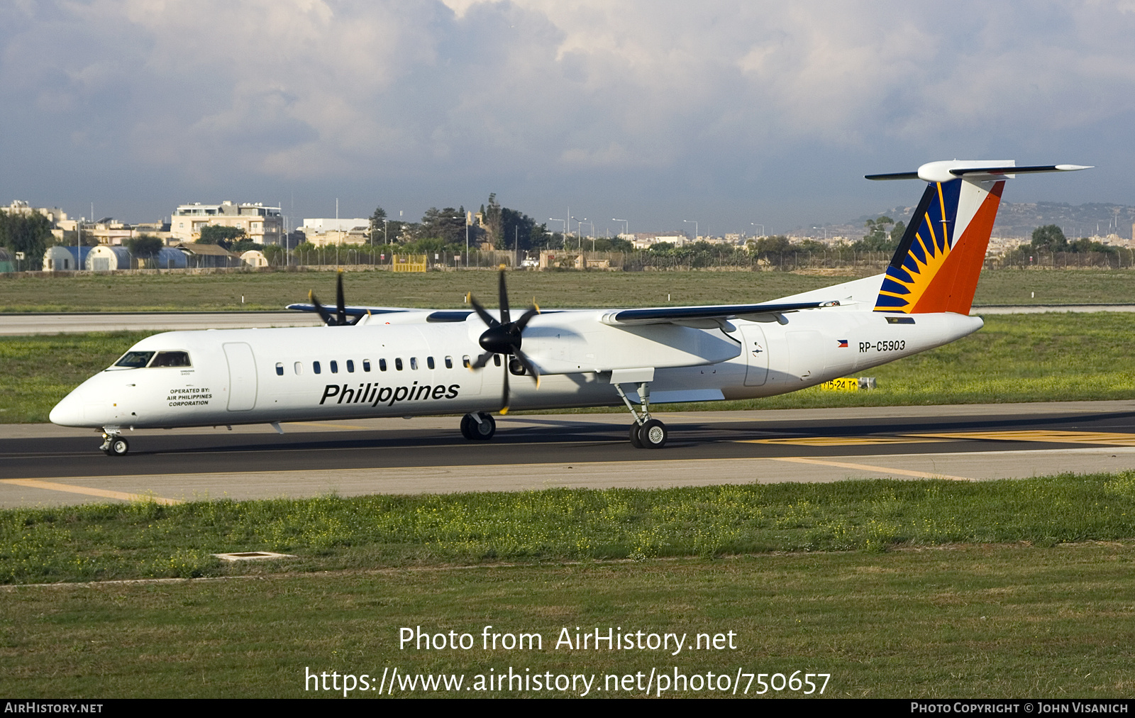 Aircraft Photo of RP-C5903 | Bombardier DHC-8-402 Dash 8 | Philippine Airlines | AirHistory.net #750657