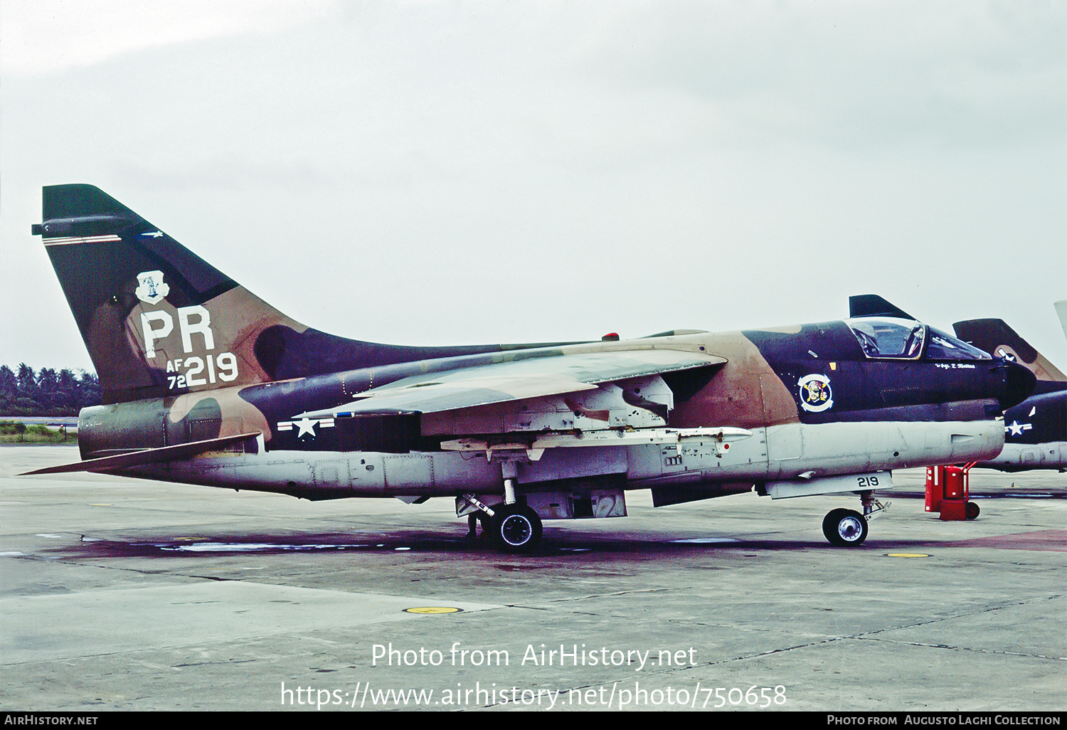 Aircraft Photo of 72-0219 / AF72-219 | LTV A-7D Corsair II | USA - Air Force | AirHistory.net #750658