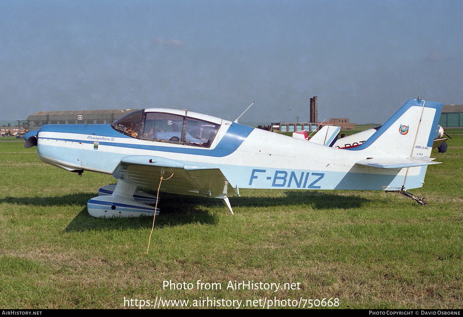 Aircraft Photo of F-BNIZ | SAN Jodel D-140E Mousquetaire IV | AirHistory.net #750668