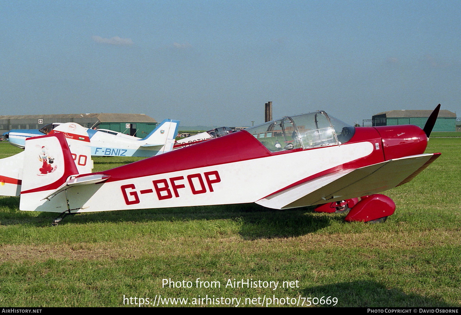 Aircraft Photo of G-BFOP | Jodel D-120 Paris-Nice | AirHistory.net #750669