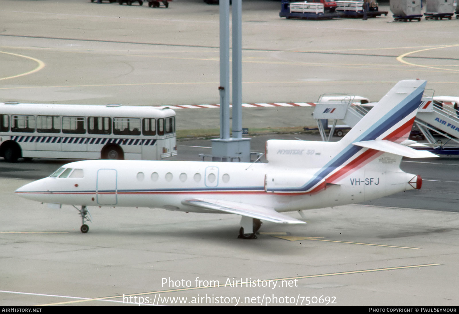 Aircraft Photo of VH-SFJ | Dassault Falcon 50 | AirHistory.net #750692