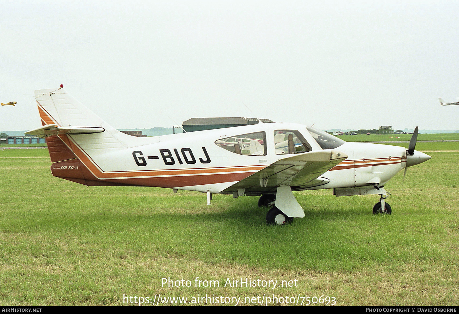 Aircraft Photo of G-BIOJ | Rockwell Commander 112TCA | AirHistory.net #750693